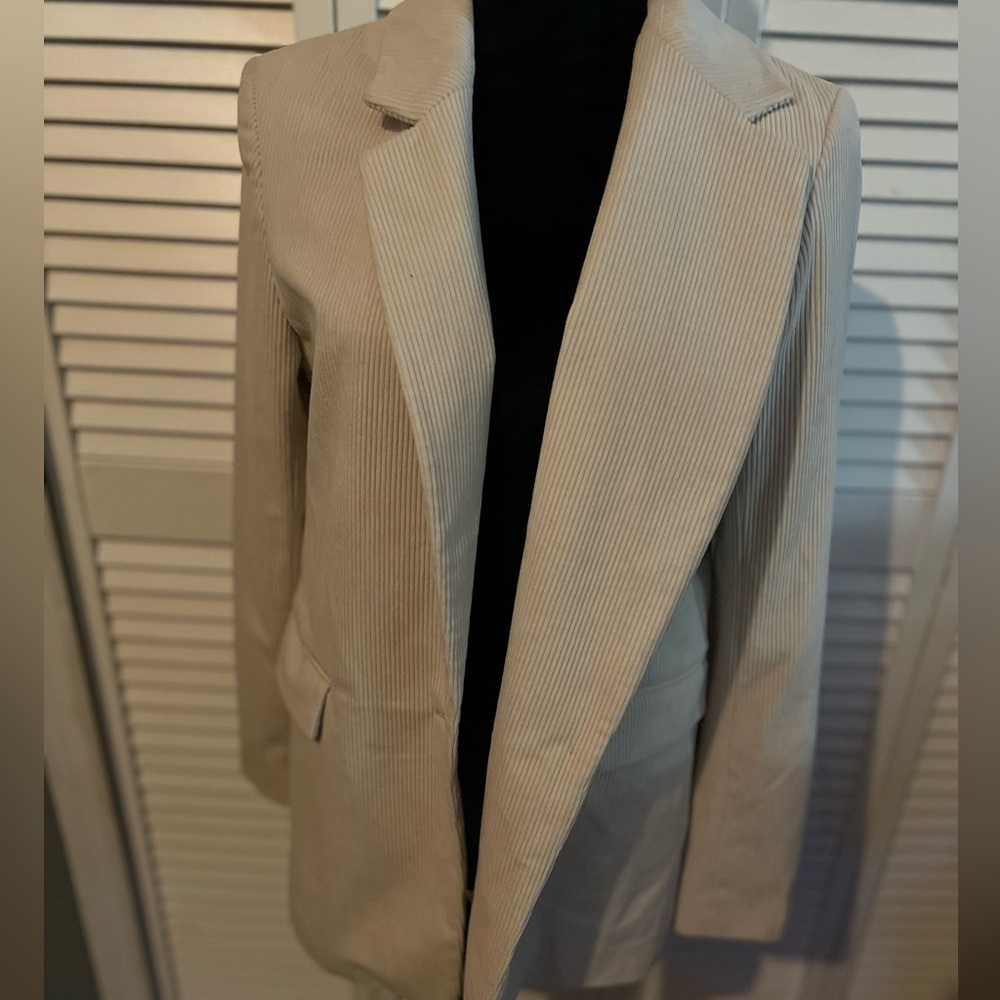 Rachel Zoe Elegant Cream Women's Blazer